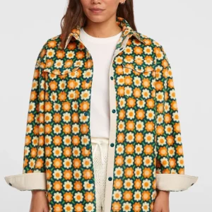 Chemise O'Riginals Superfleece | Green Retro Flower