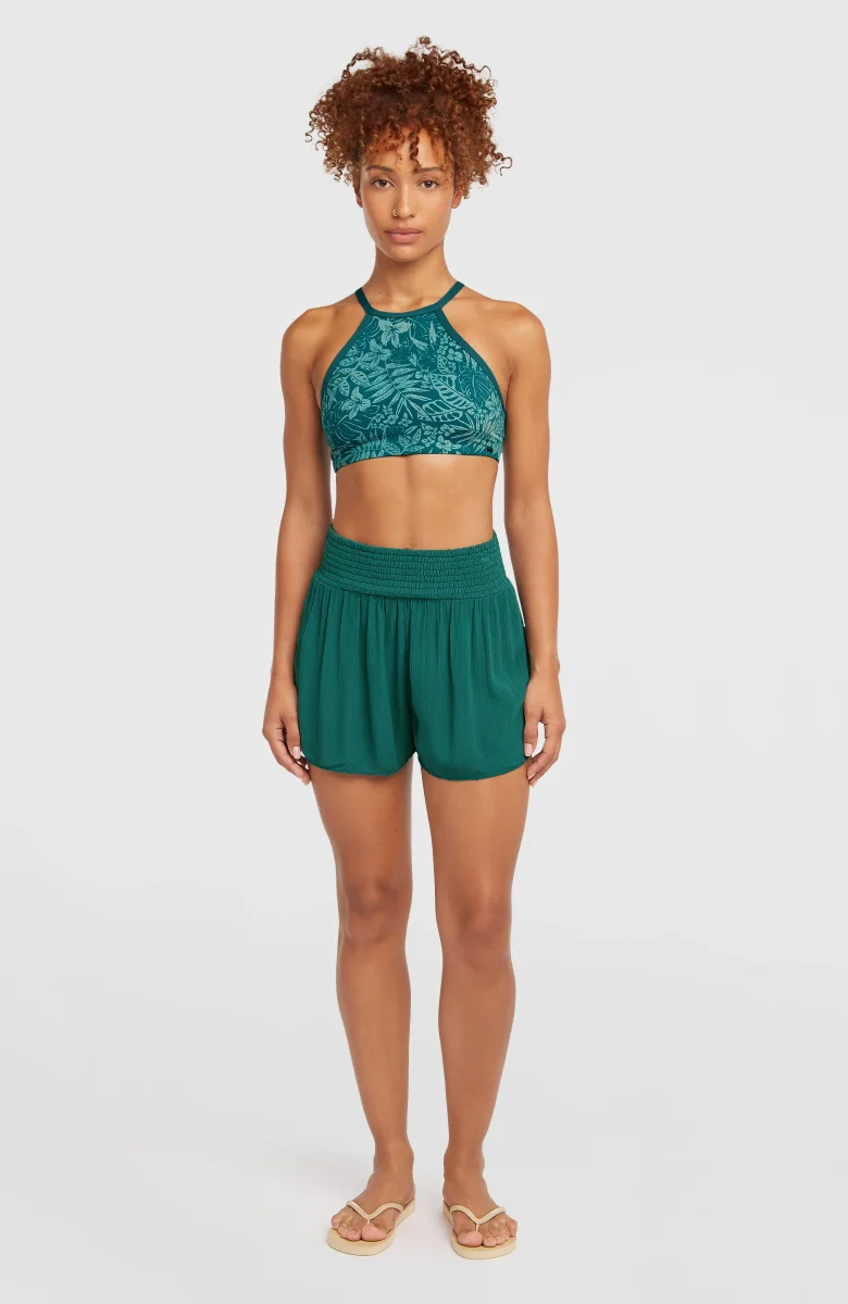 Short Johnny Smocked Waist | Botanical Heat – Image 5