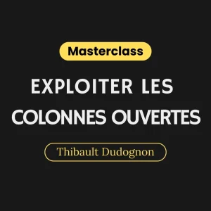 09/11 - Exploiter les Colonnes Ouvertes