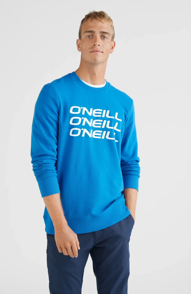 Sweat Triple Stack Crew | Victoria Blue -A – Image 2